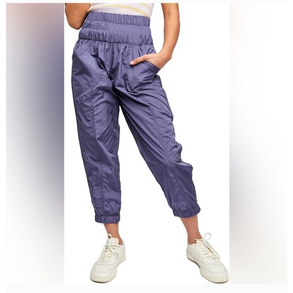 Free‎ People The Way Home Women's Jogger Pant Purple Size: M